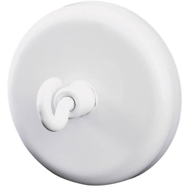 Dahle Magnet (Ø x H) 47 mm x 32 mm rund, med krog Hvid