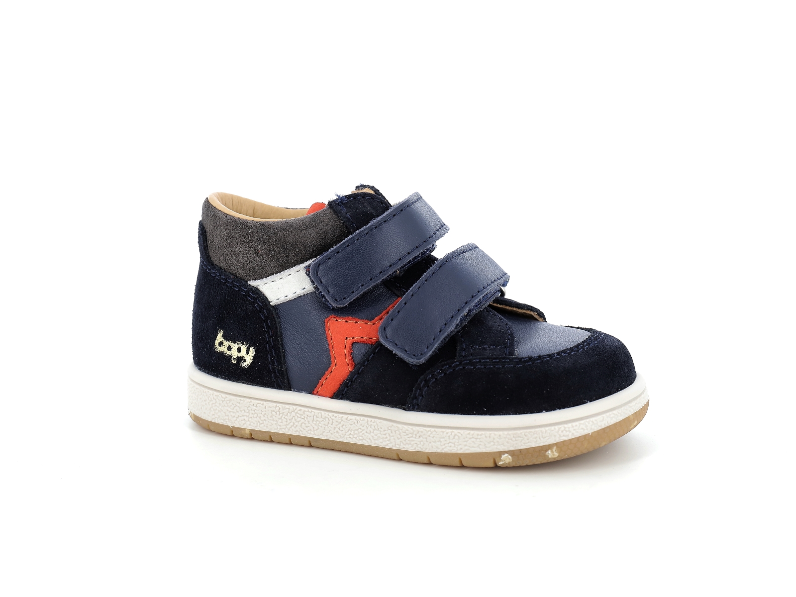 Bopy-ROUTON Cuir Marine