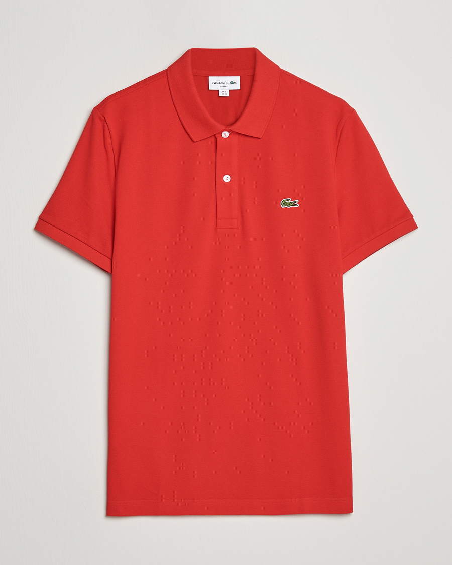 Lacoste Slim Fit Polo Piké Red