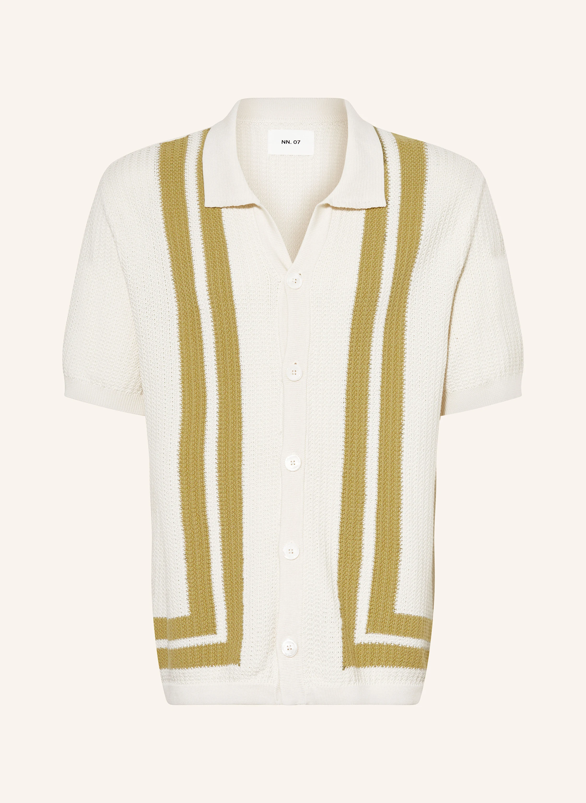 NN.07 Strickhemd ARES Comfort Fit