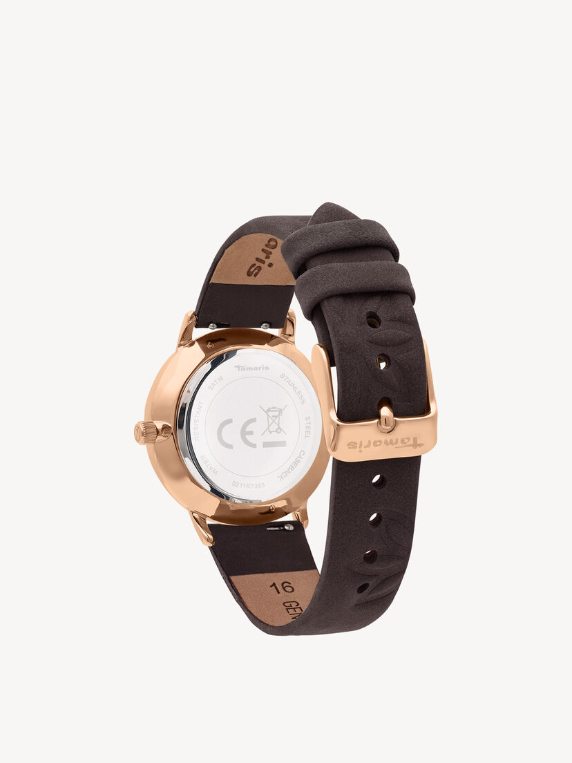 Horloge - rosegoud