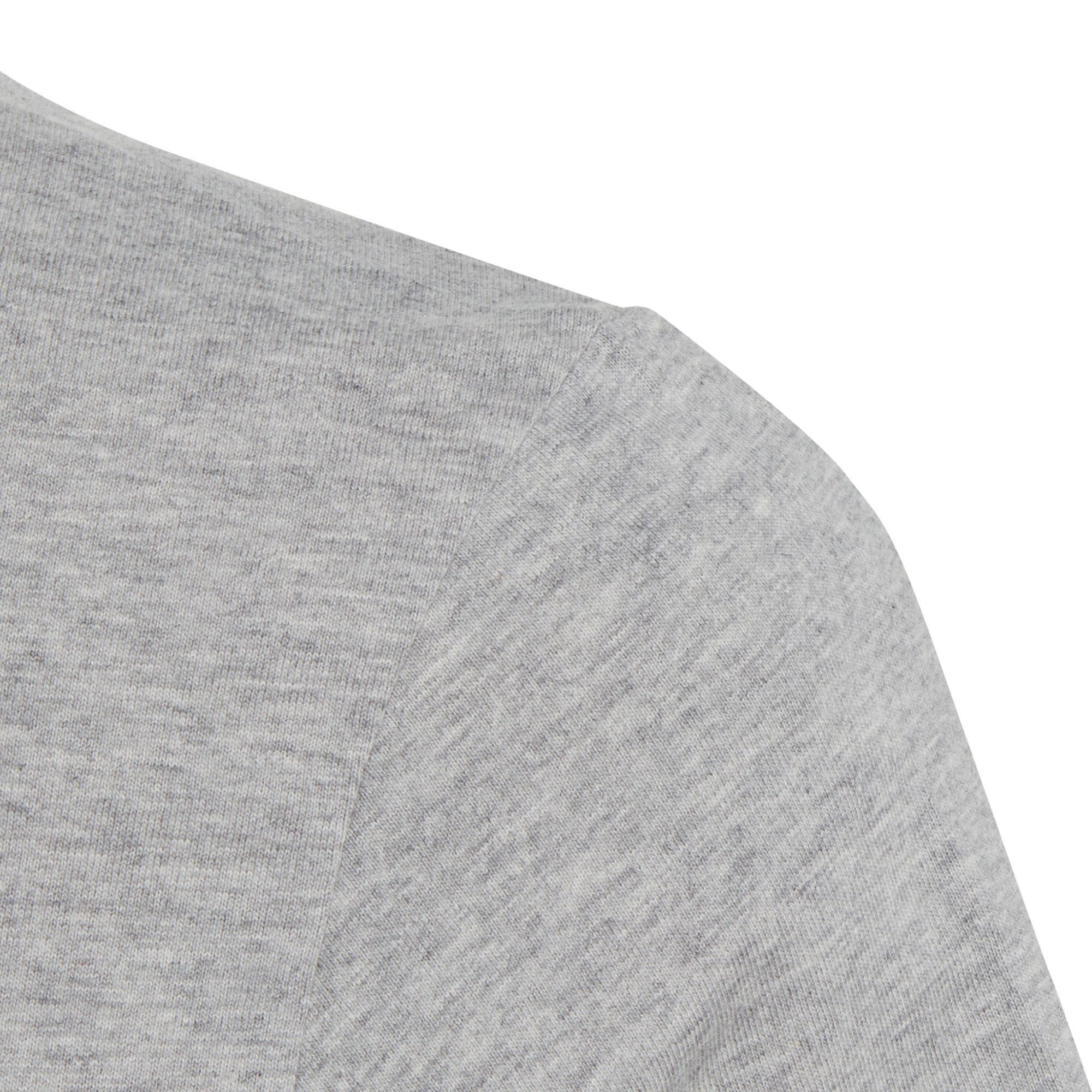 adidas Essentials Big Logo Cotton T-Shirt Kinder medium grey heather