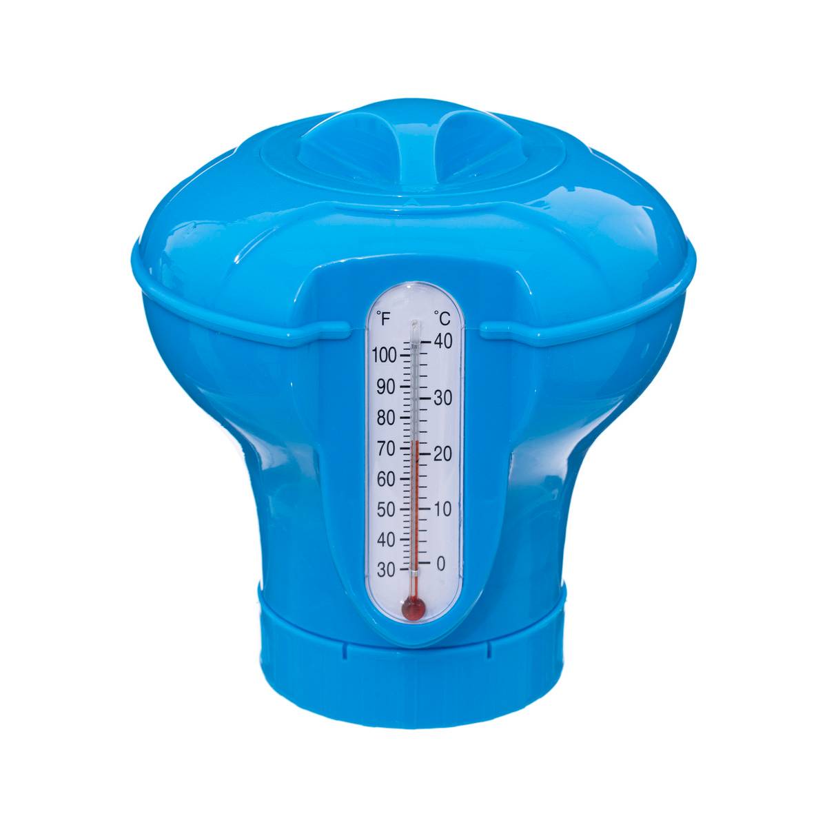Distributeur chlore + thermomètre