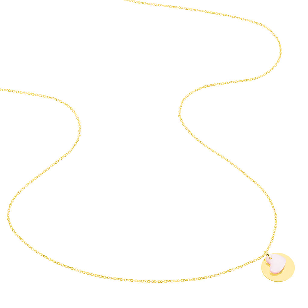 Collier Cleomelia Pastille Or Jaune