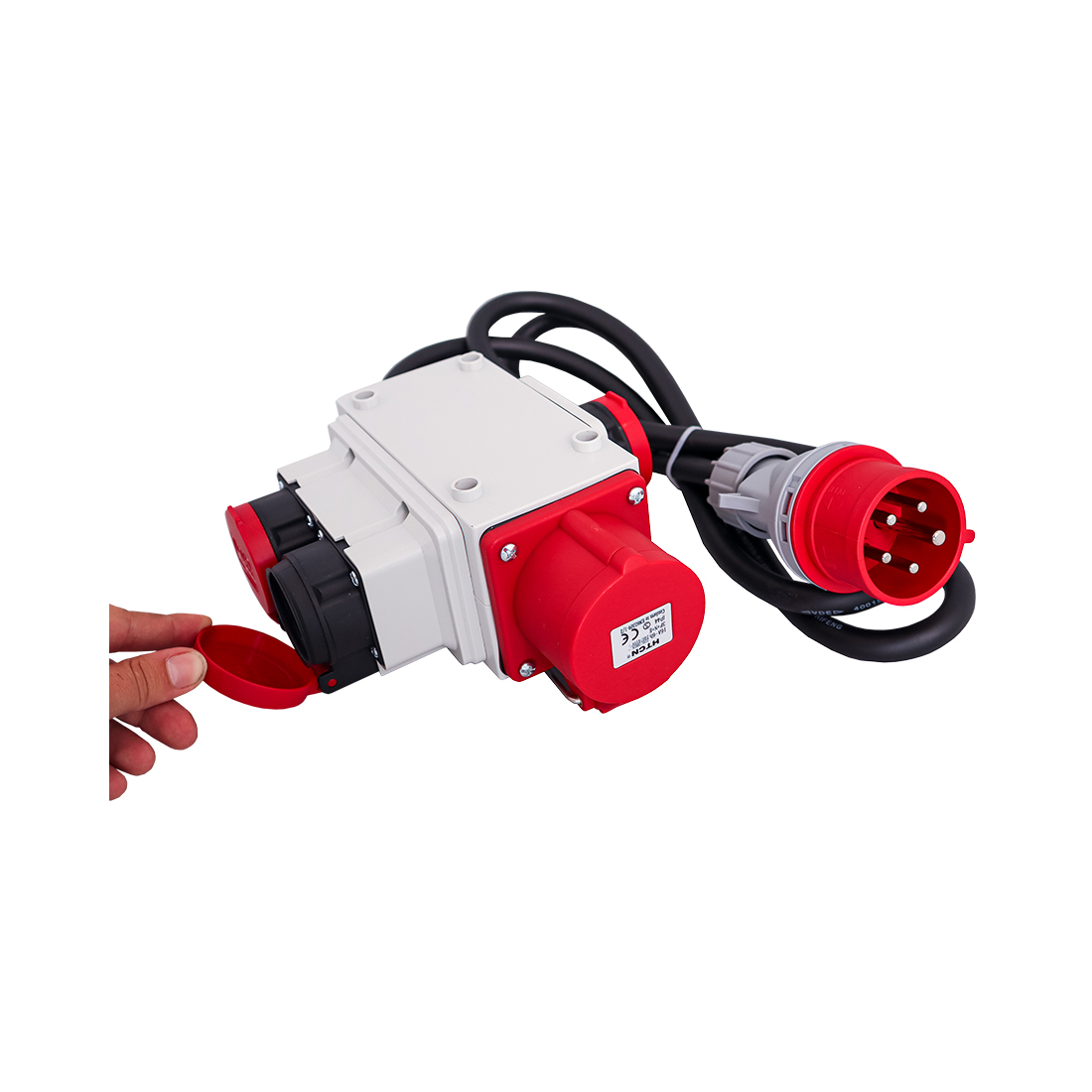 Ekström Baustromverteiler 3x T25, 1x CEE16A