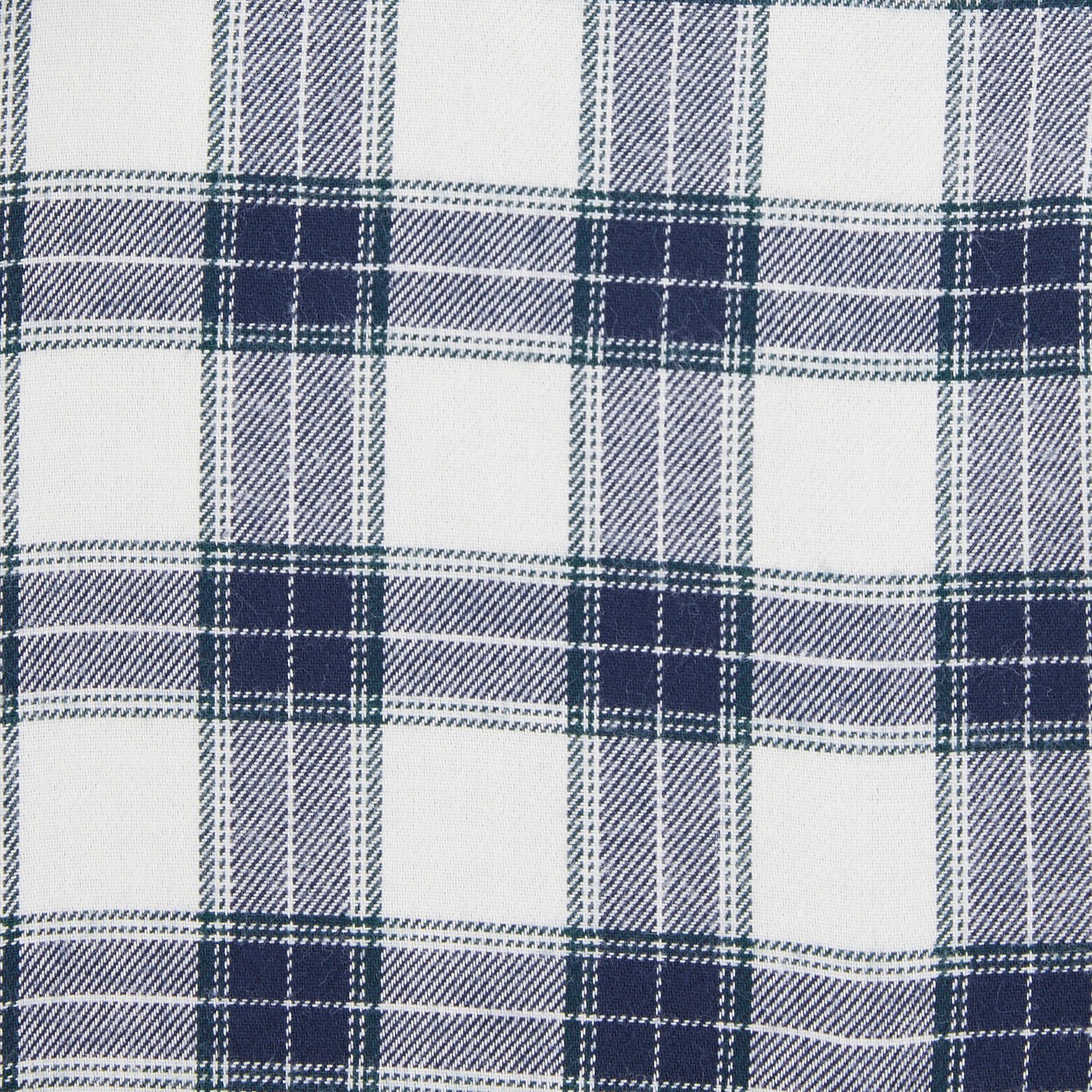 Chemise regular carreaux coton flanelle régénérati Vert