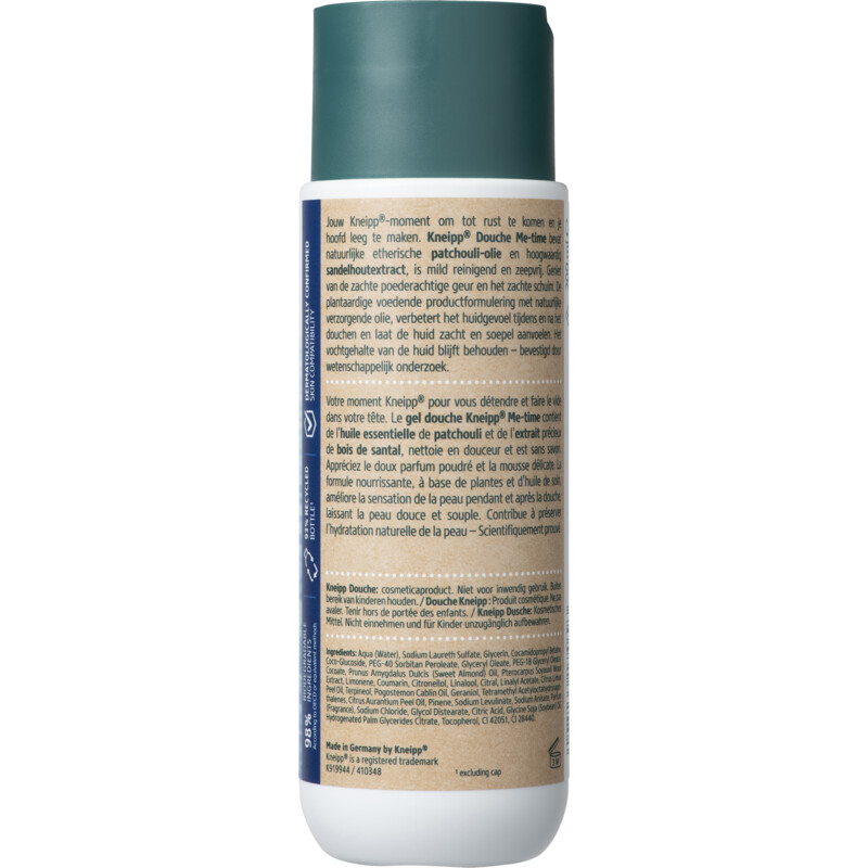 Kneipp Douchegel me time patchouli sandelhout