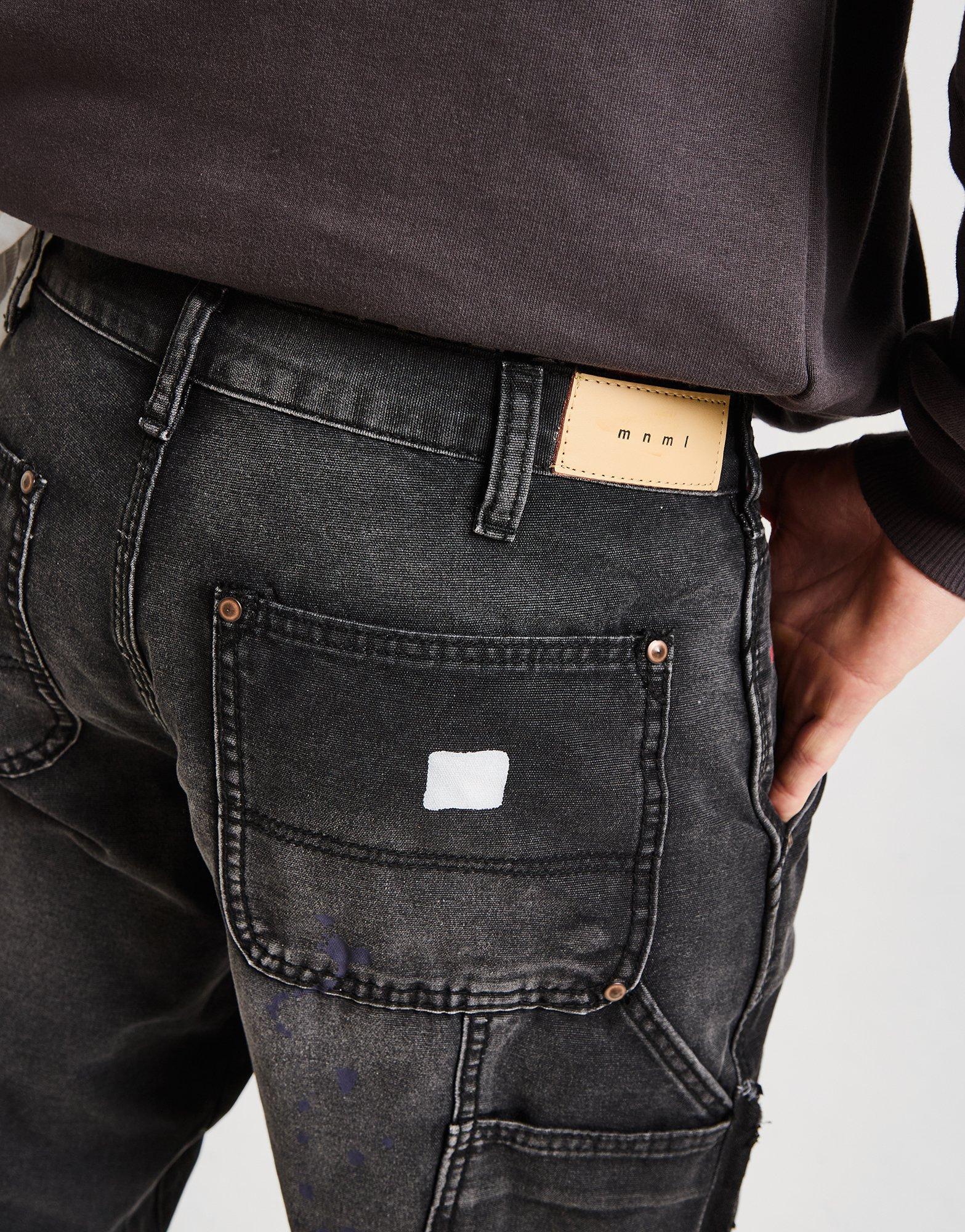 mnml Jean Denim Flare Homme