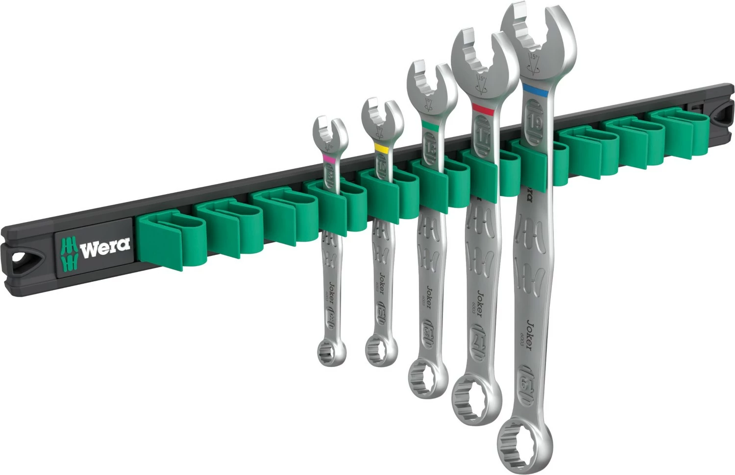 Wera 05020234001 6-delig 9641 Magneetstrip 6003 Joker 2 ringsteeksleutelset