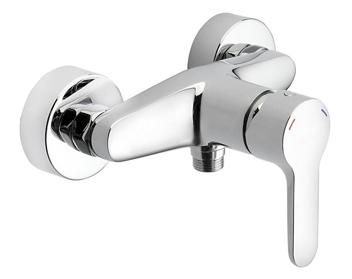 Mitigeur de douche mécanique chromé Edouard Rousseau Chark