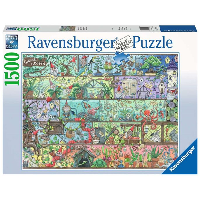 Puzzle : 1500 pièces - Nains sur l'Étagère