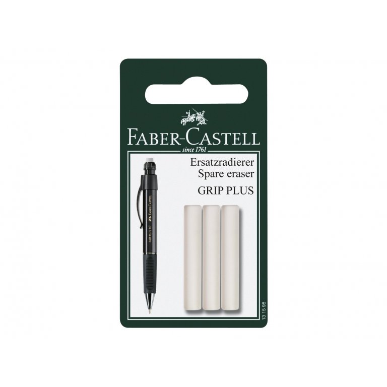 Faber-Castell Ersatzradierer Grip Plus Set