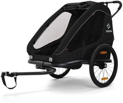 Hamax Traveller Sykkelvogn, Black/Black