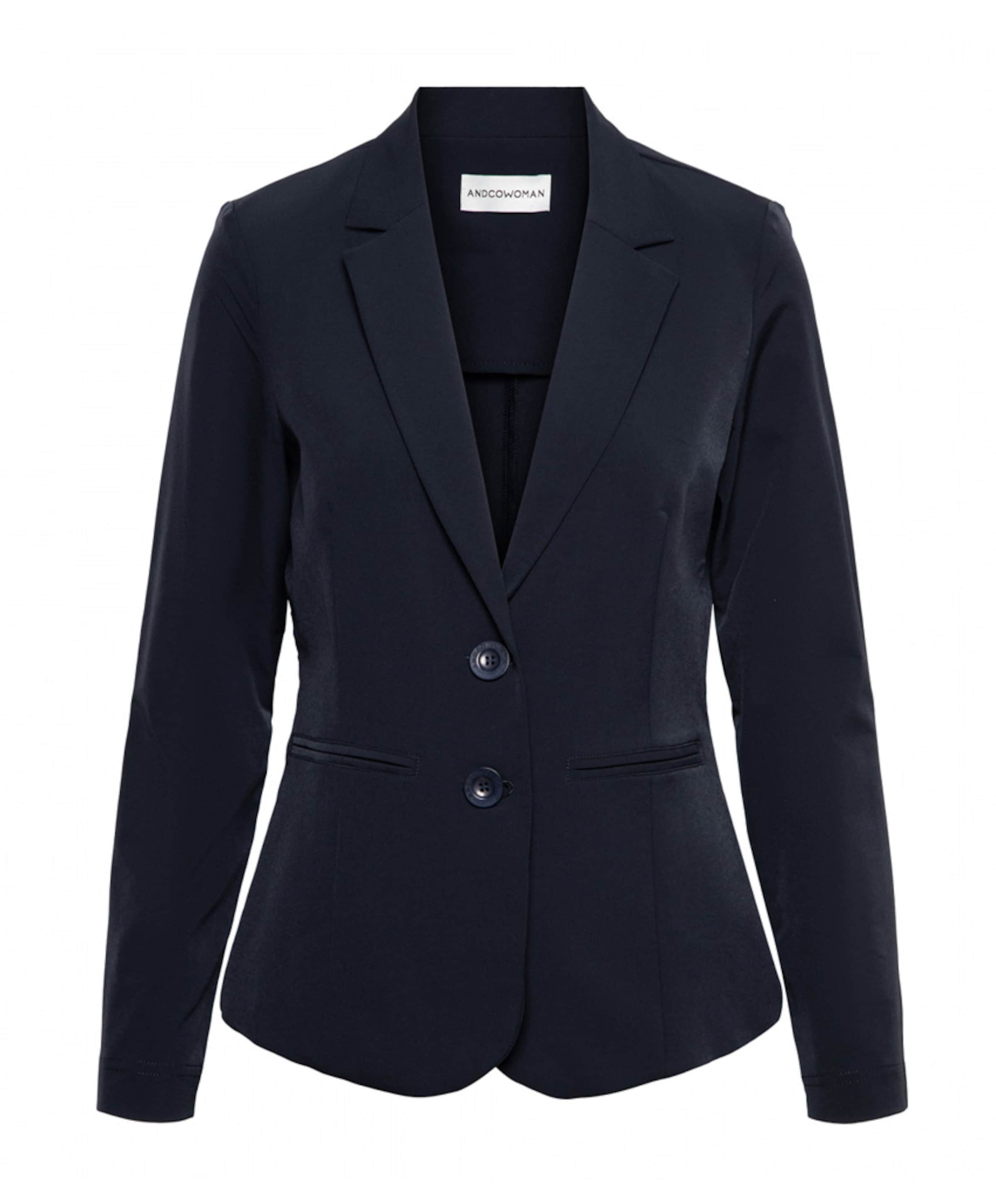 &Co Woman Dames blazer blauw