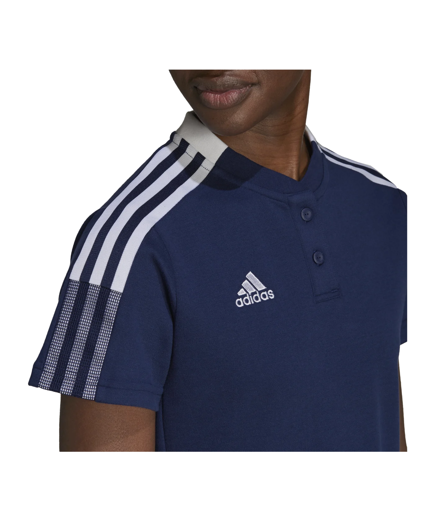 adidas Tiro 21 Poloshirt Damen Dunkelblau
