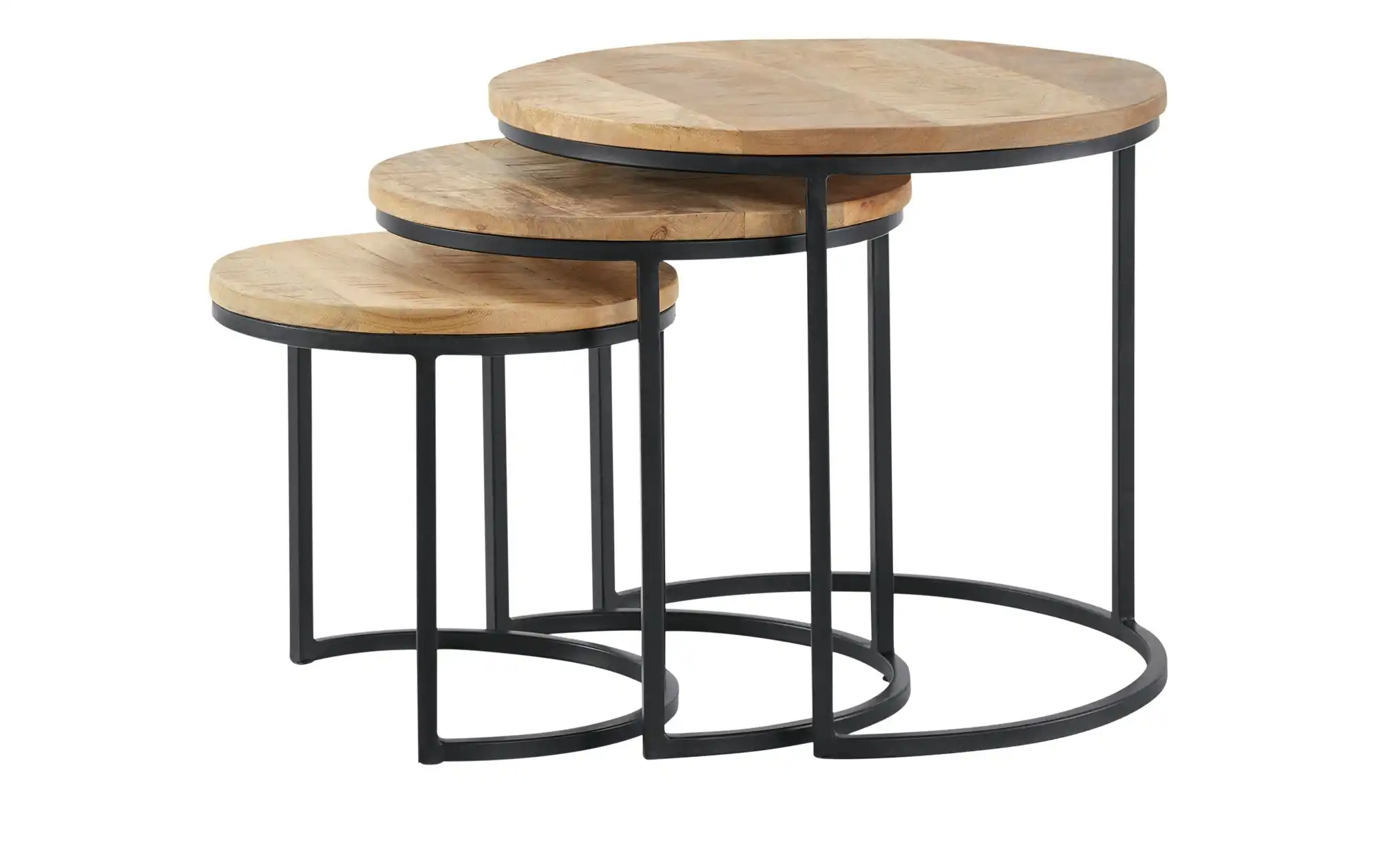 Beistelltisch 3er-Set Round