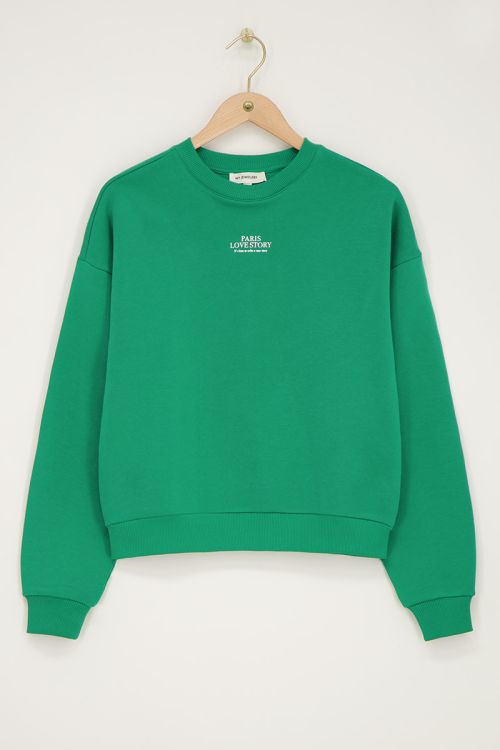 Groene sweater 