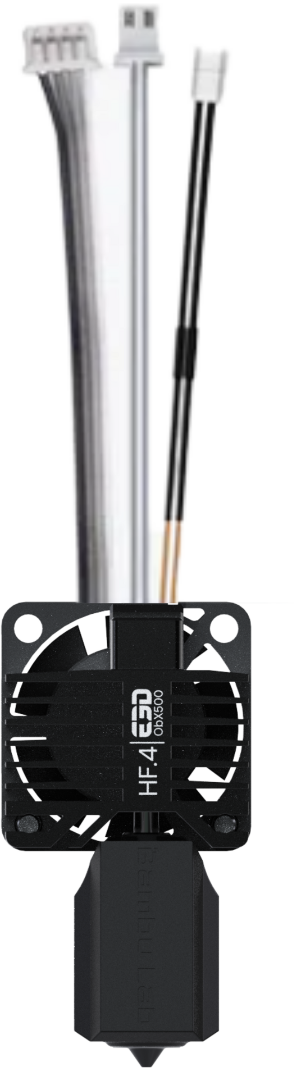 E3D  High Flow ObXiDian 500 HotEnd für Bambu Lab X1C, 0,4 mm    Verschleißfeste High-Flow-Düse für Bambu Lab Drucker