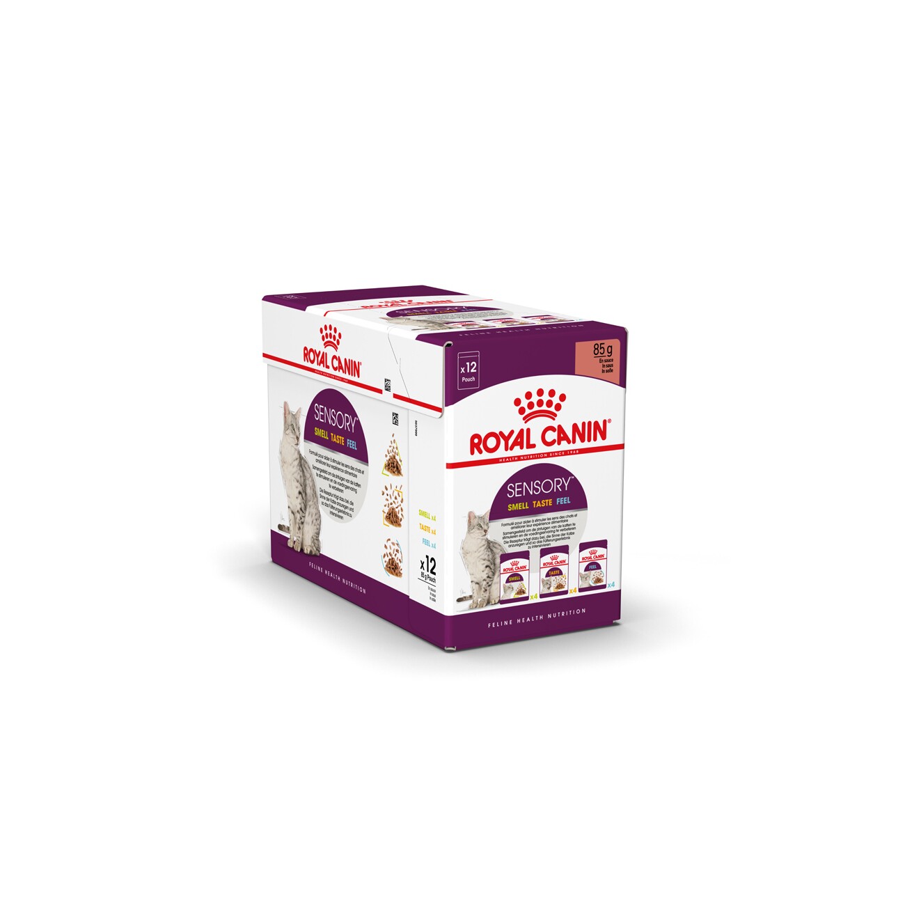 ROYAL CANIN Sensory Smell Taste Feel Multipack in Soße 12x85 g