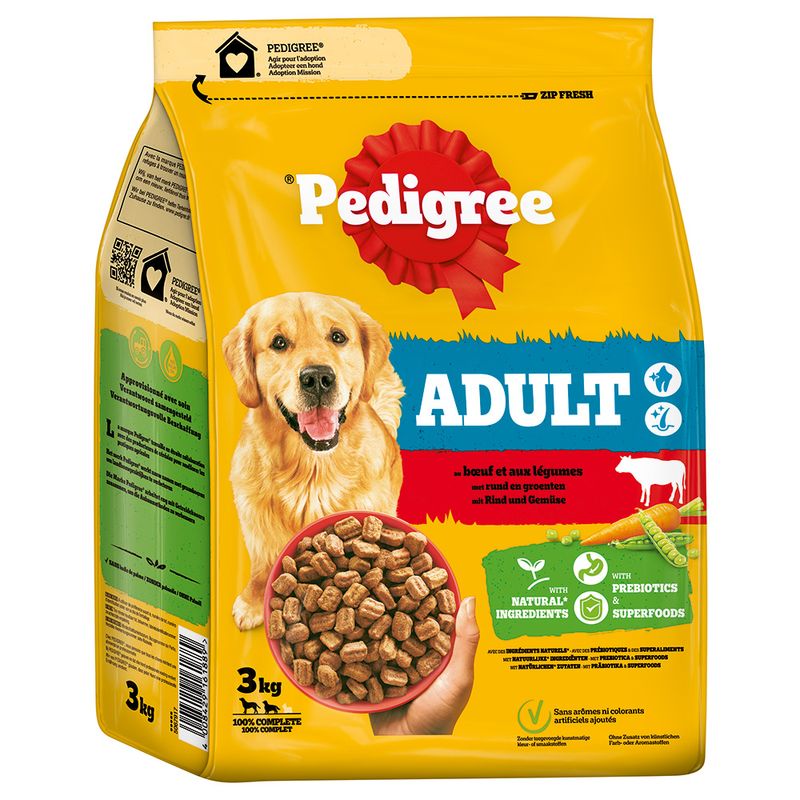 Pedigree Adult, bœuf & légumes
