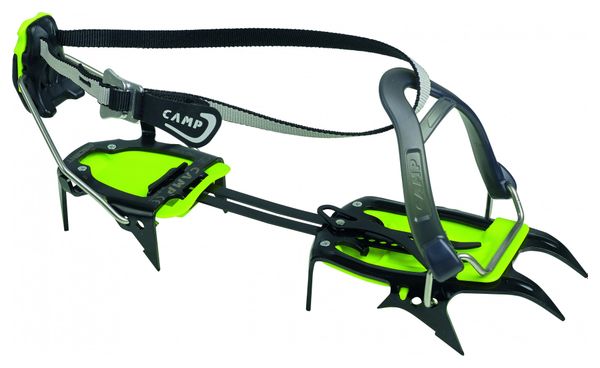 Crampons Camp Ascent Auto et Semi-Automatique Vert