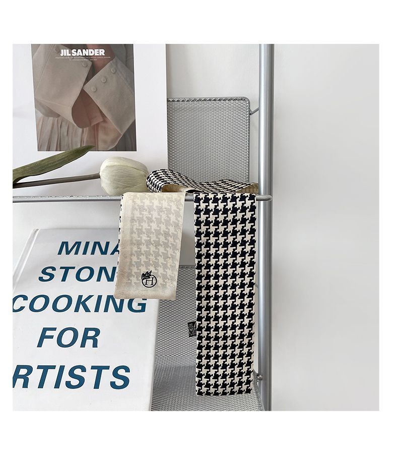 SOCOOL - Zijden sjaal met print (diverse designs)