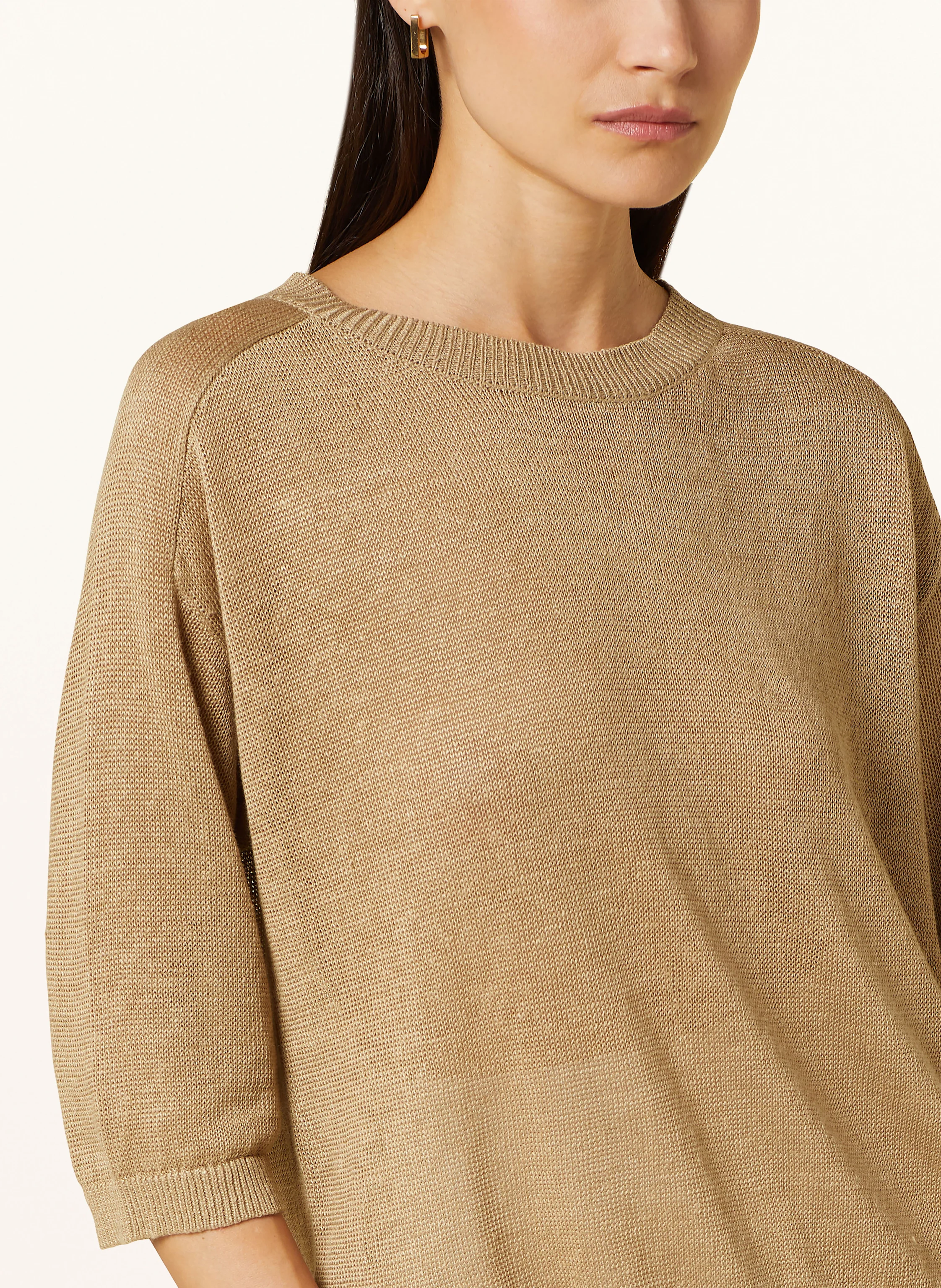 (THE MERCER) N.Y. Leinenpullover mit 3/4-Arm