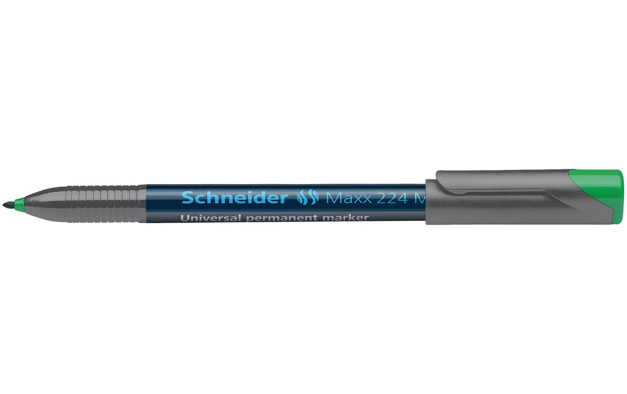 Universal-Marker Maxx 224 M permanent, GrünMarker permanent, 1 mm