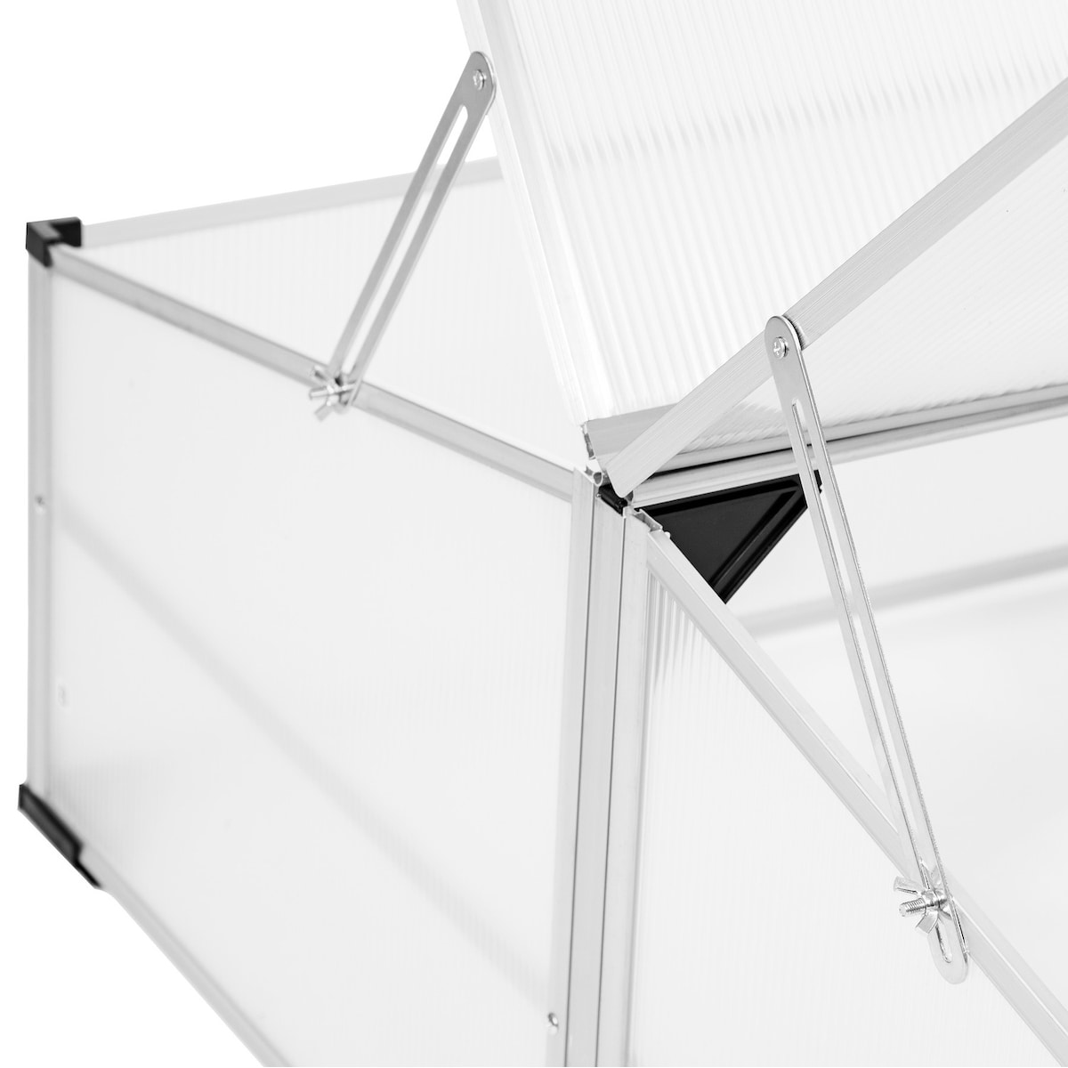 Minidrivhus - 102 x 102 x 41 / 31 cm