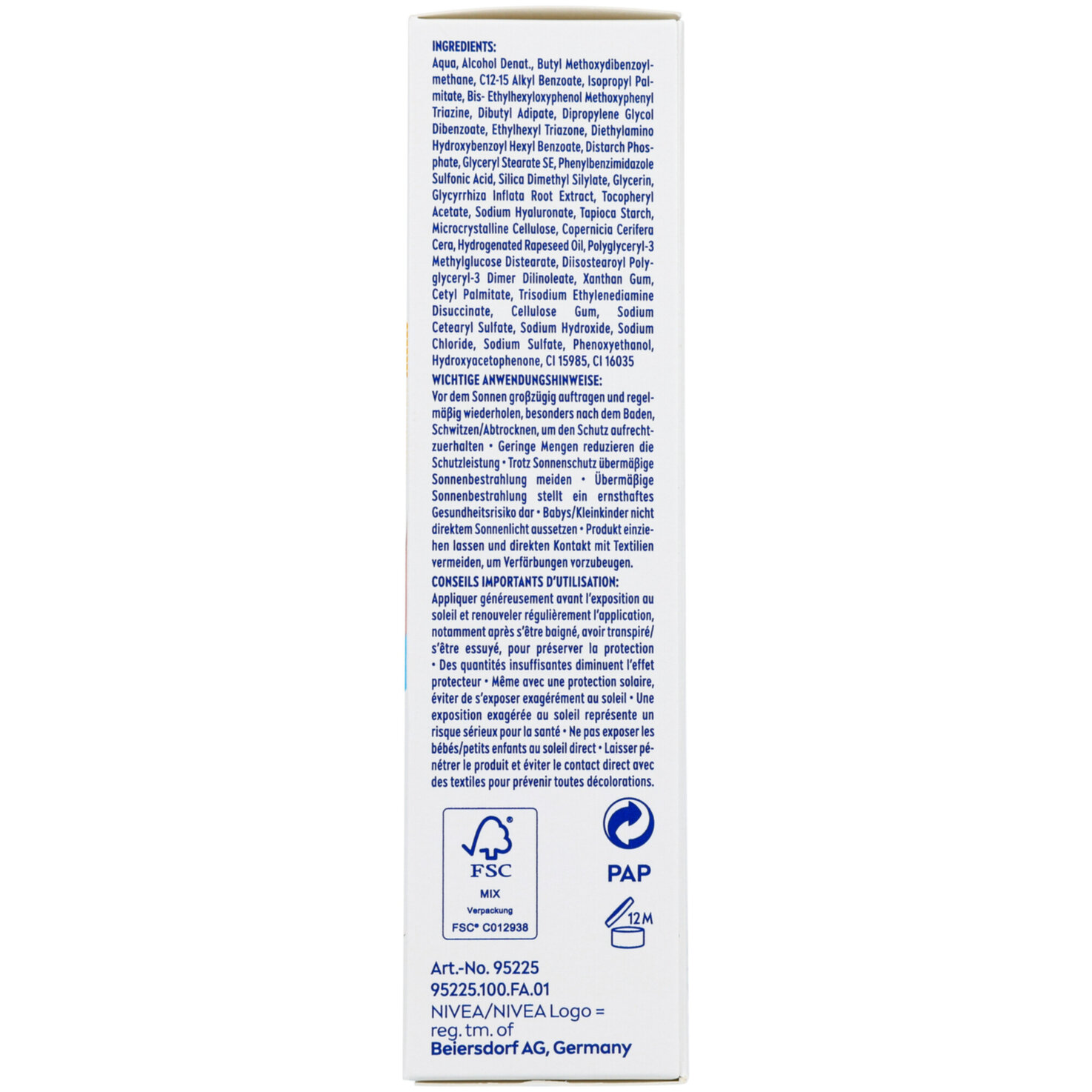 Nivea UV Face 2in1 Primer Daily UV Serum LSF 50+