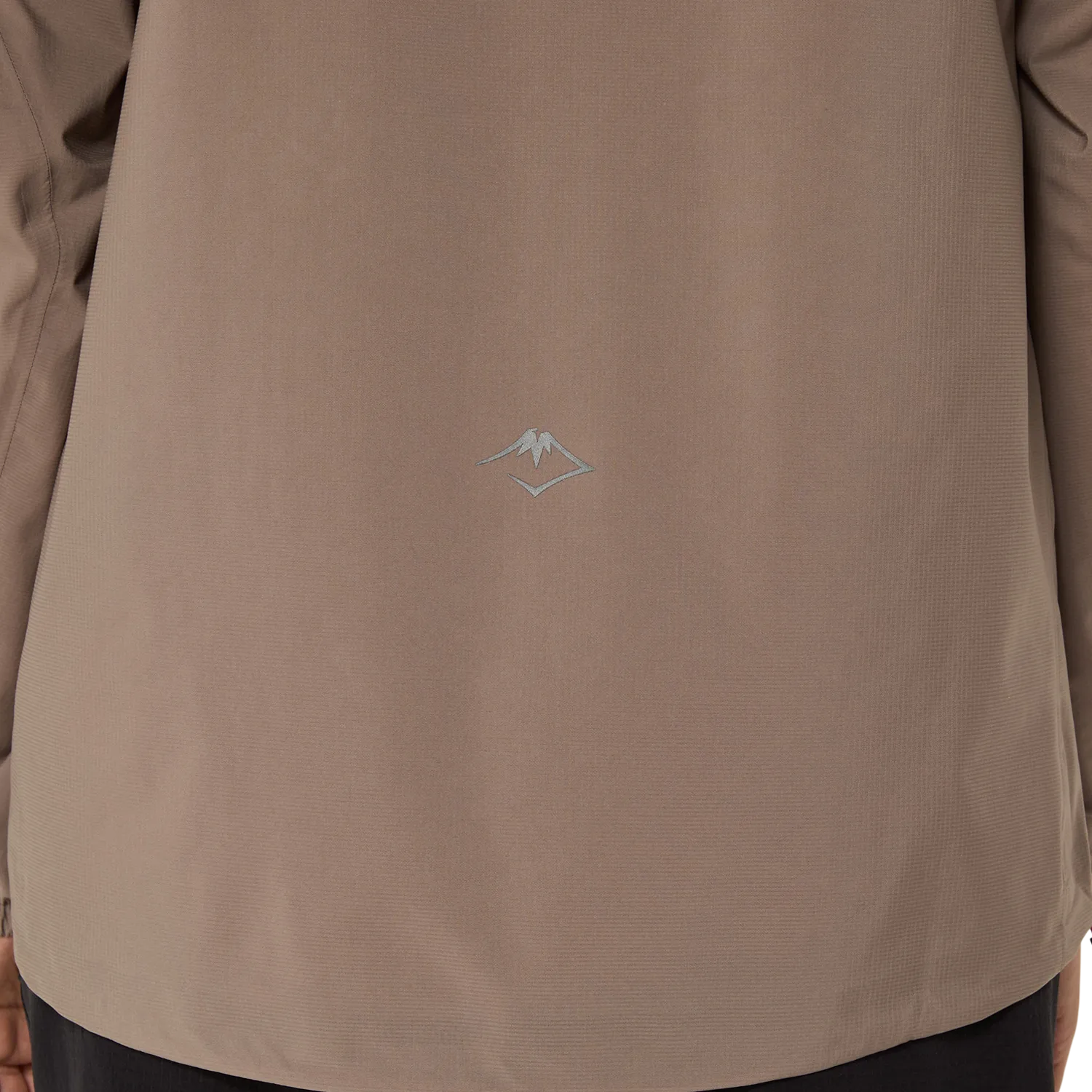 Asics Wms Fujitrail Elite Waterproof Jacket Taupe Grey