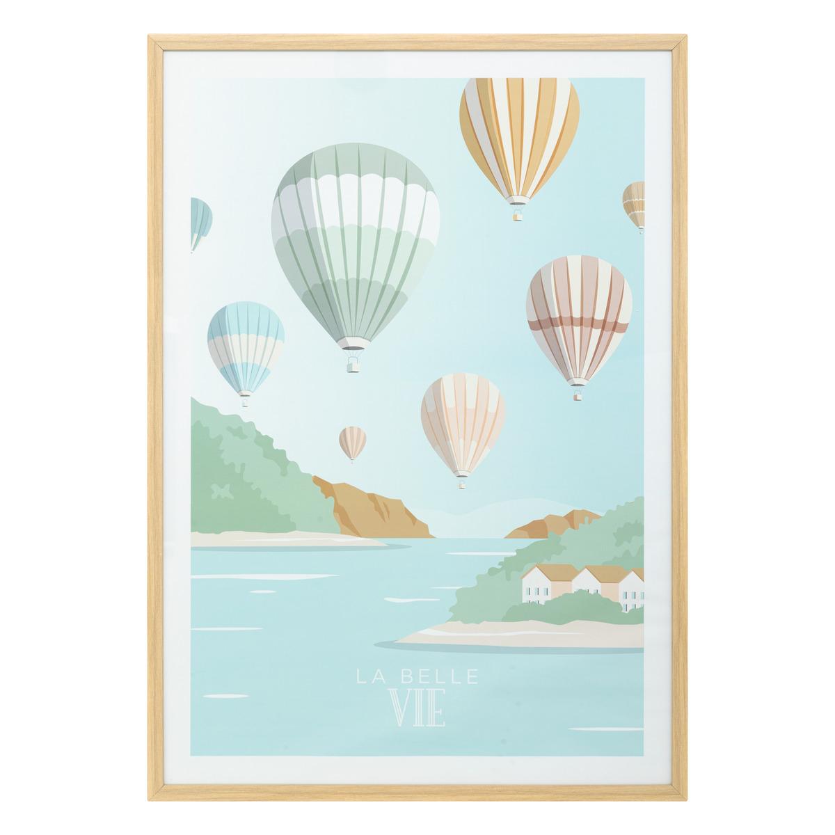 AFFICHE CADRE VIE CLAUDE D.50X70CM