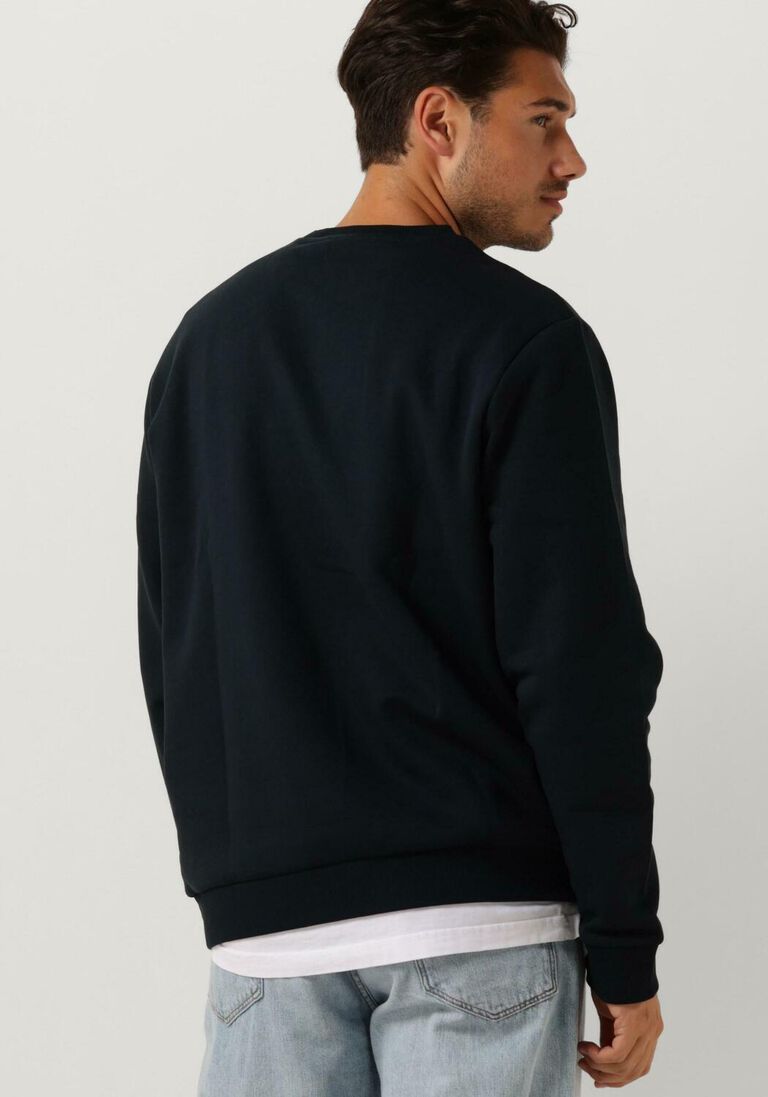 LYLE & SCOTT donkerblauwe lyle & scott sweater embroidered crew neck sweatshirt