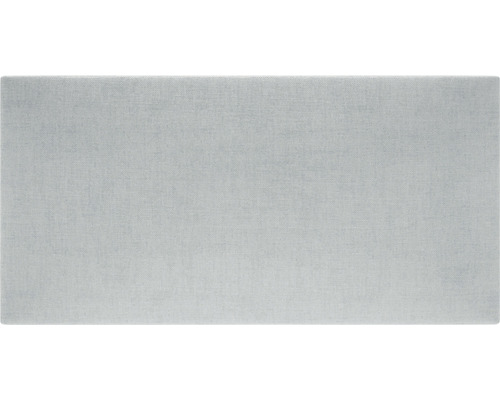 Kingston wandkussen, lichtgrijs, geweven look, 30 x 60 cm