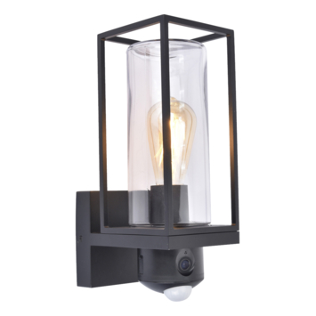 Lutec smart wandlamp Flair met bewegingsensor en camera