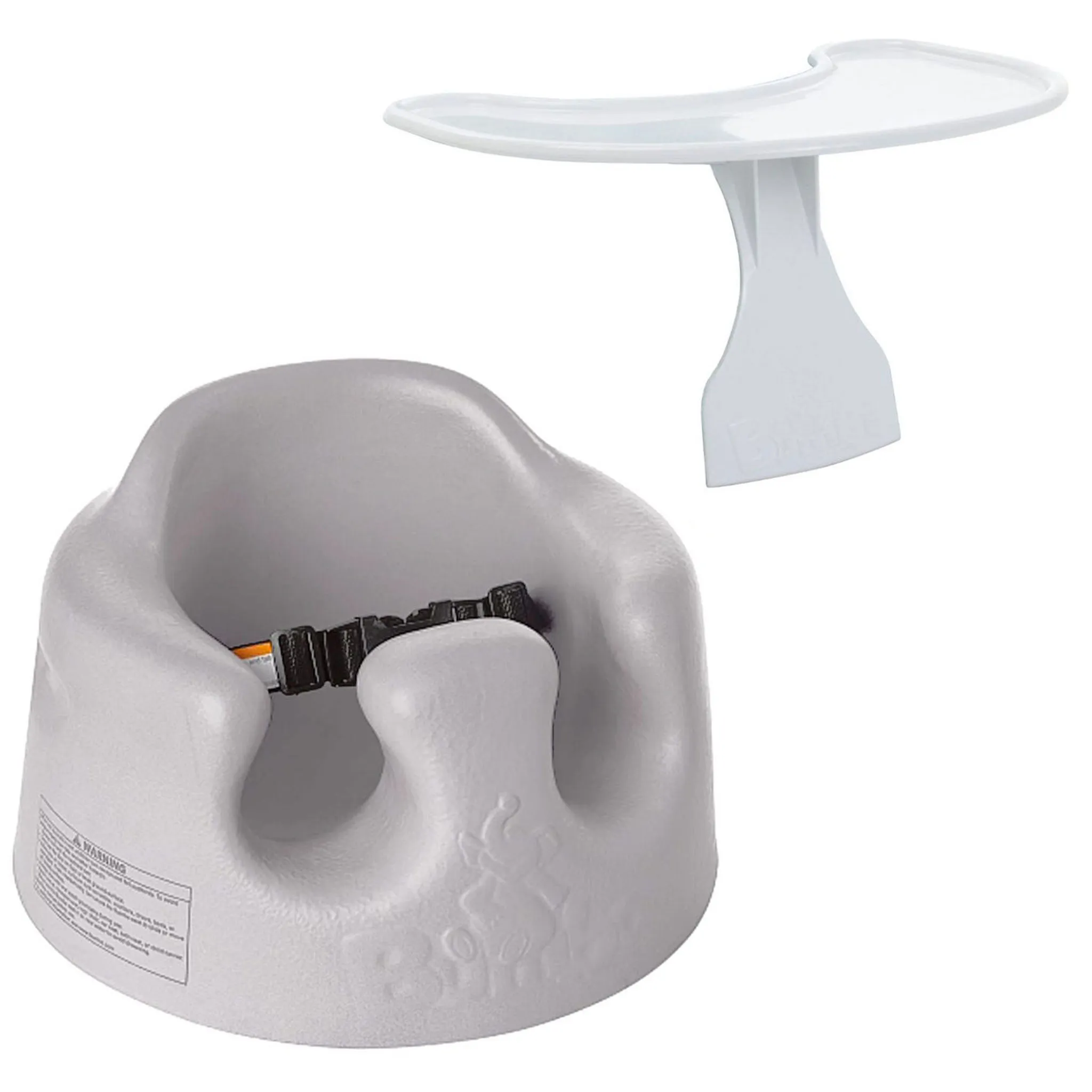 Bumbo Siège Bumbo + Tablette - Gris Pâle