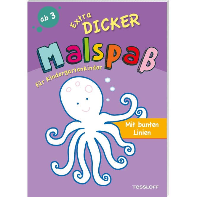 Extra dicker Malspaß für Kindergartenkinder
