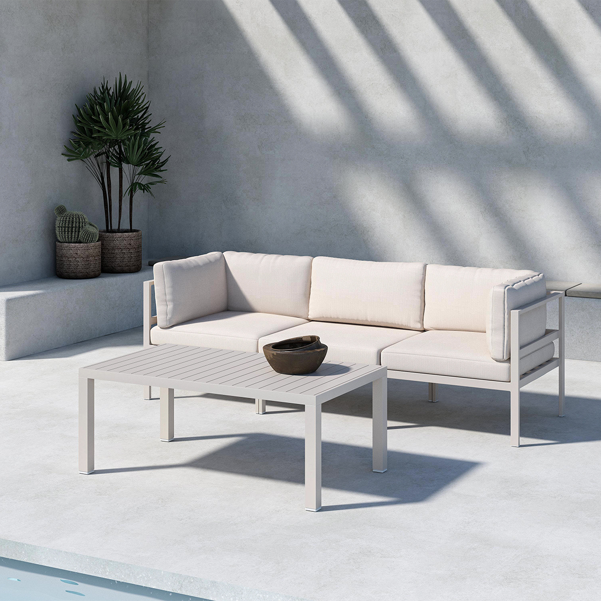 Tuin salontafel Glen Beige