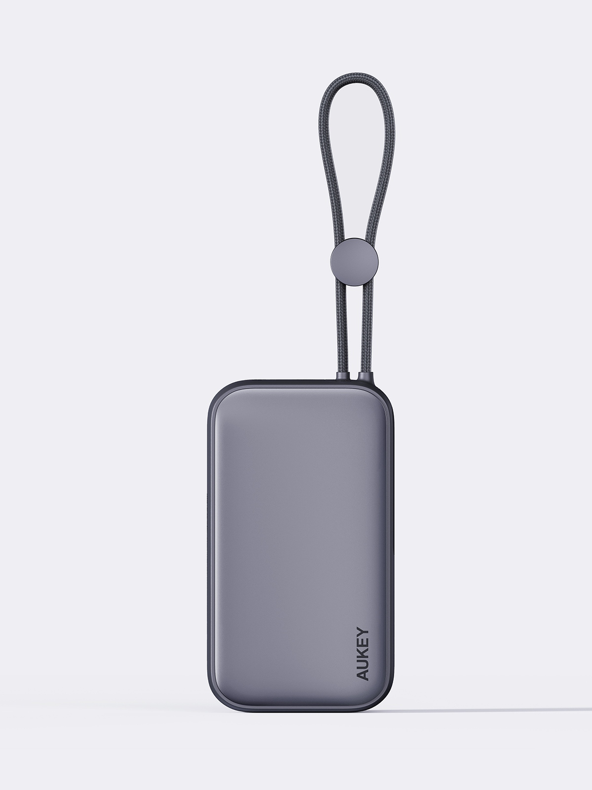 (30W) Spark Sling 10000mAh Powerbank USB C / USB A Ladegerät inkl. USB C Ladekabel Power Delivery (PB-Y47) - Grau