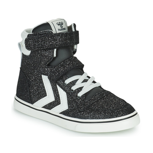 hummel - SLIMMER STADIL GLITTER JR - Argenté