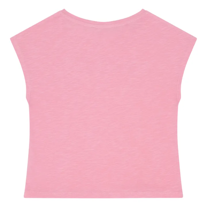 Hundred Pieces T-shirt Manches Courtes Coton Bio | Rose