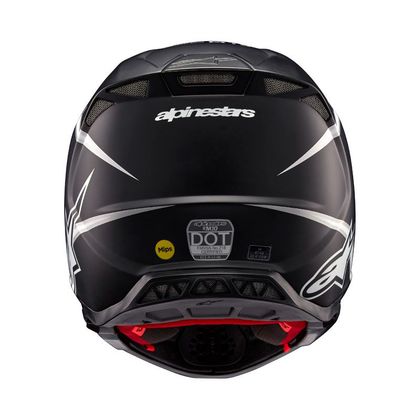 Casque cross Alpinestars SUPERTECH S-M10 - AMPRESS 2023 - Noir / Blanc