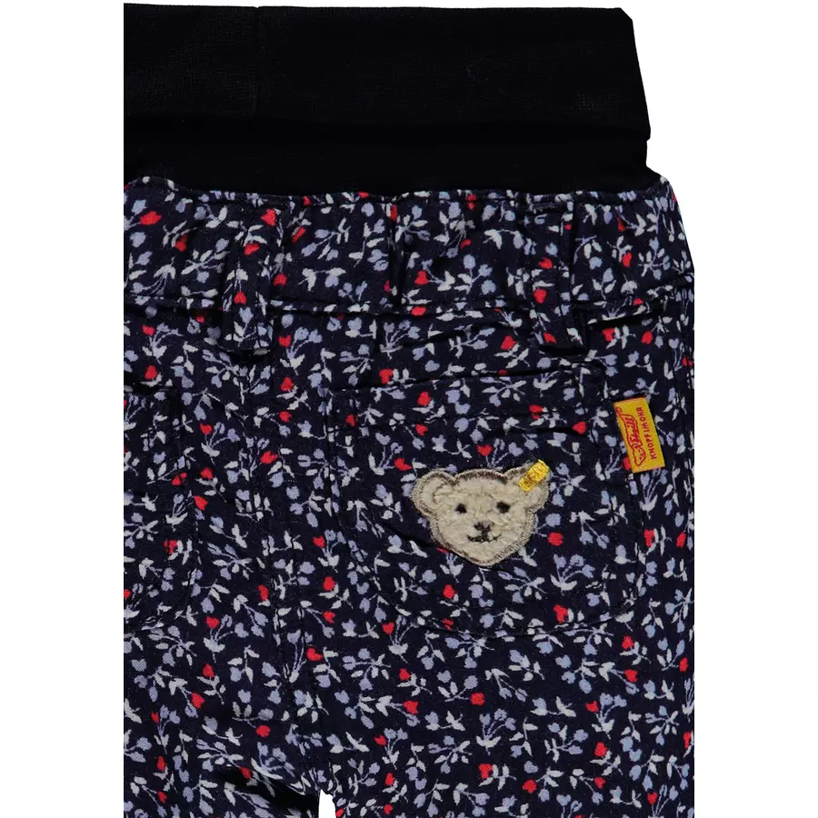 Steiff Girls Hose, Blümchen-Allover