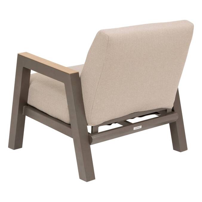 Fauteuil de salon de jardin AXIOME Praline