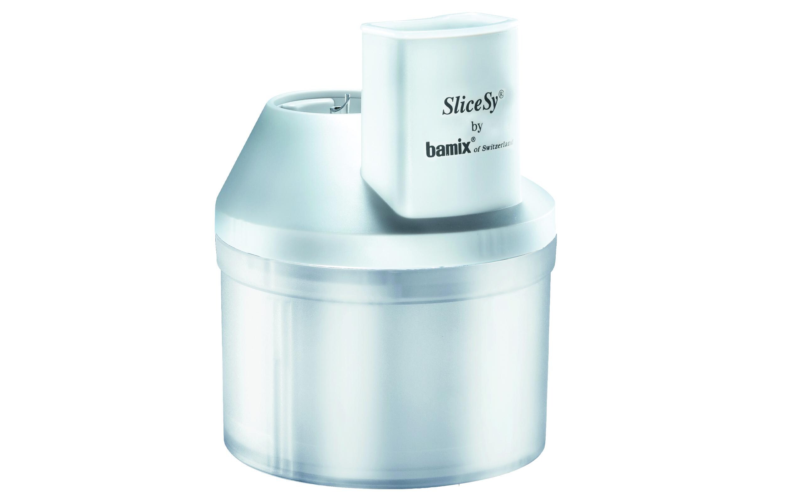 Zerkleinerer-Aufsatz SliceSy Weiss<br>Zubehör SliceSy für alle Bamix Stabmixer ab 180 Watt