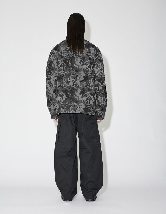 Han kjøbenhavn Camo Printed Utility Shirt Camo