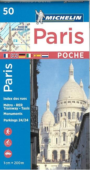MICHELIN - 50 PARIS POCHE ECHELLE 1 20 000