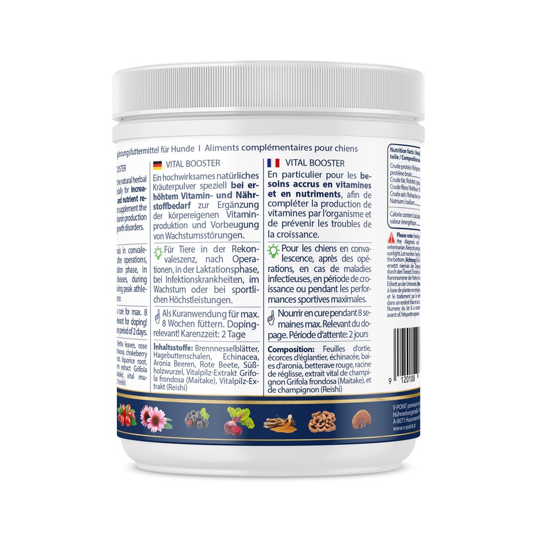 V-POINT® VITAL Booster - 100% pflanzlich