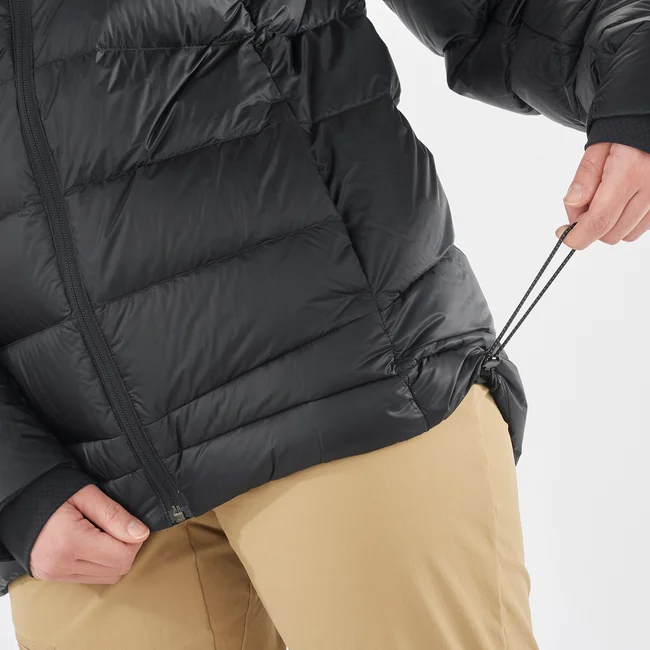 ELIXIR ULTRA DOWN  Daunenjacke mit Kapuze Damen DEEPBLACK