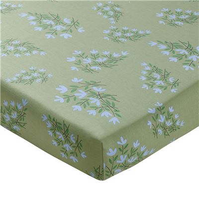 Linge de lit motif fleurs - BECQUET CRÉATION